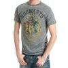 Bioworld Hogwarts Harry Potter Crest Unisex Heather T-shirt Movies