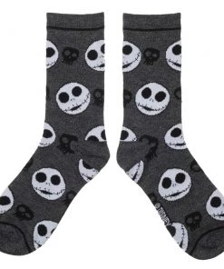 Bioworld The Nightmare Before Christmas Coffin 3 Pair Crew Box Set Disney