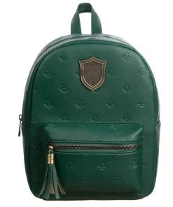Bioworld Harry Potter Slytherin Quilted Mini Backpack