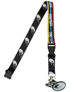 Bioworld Star Trek Enterprise Repeating Lanyard With Charm And Card Holder Movies