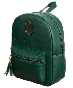 Bioworld Harry Potter Slytherin Quilted Mini Backpack