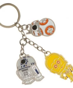 Bioworld Star-Wars Droid Charmed Keychain Star Wars
