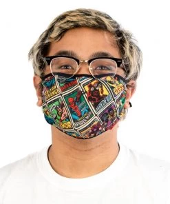 Bioworld Marvel Comics Adjustable Face Cover Disney