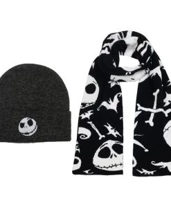 Bioworld Nightmare Before Christmas Beanie & Scarf Combo