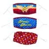 Bioworld DC Comics Wonder Woman 3 Pack Adjustable Face Covers