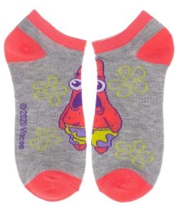 Bioworld SpongeBob SquarePants 5 Pair Ankle Socks