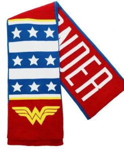 Bioworld DC Comics Wonder Woman Beanie & Scarf Combo