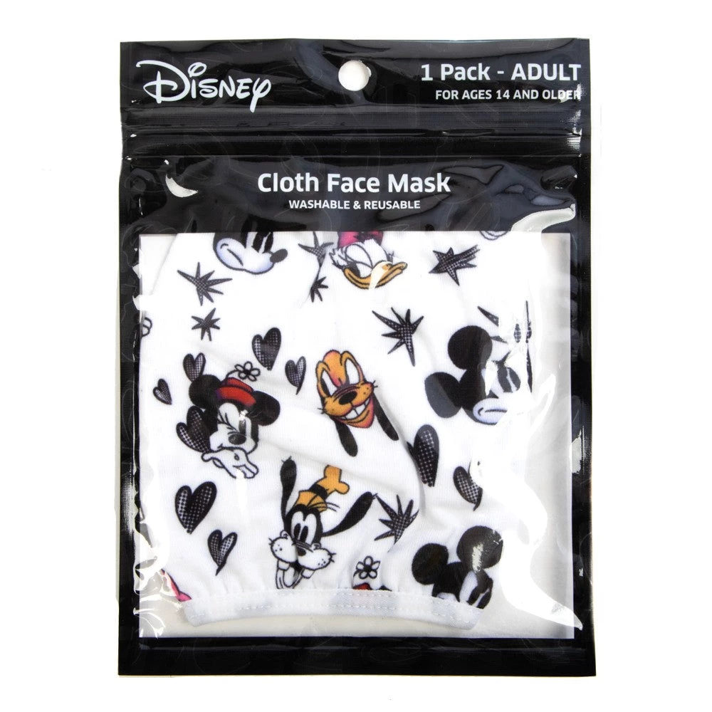 Bioworld Mickey Mouse & Friends Adjustable Face Cover Disney 5 Bioworld Mickey Mouse & Friends Adjustable Face Cover Disney