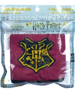 Bioworld Harry Potter 3 Pack Adjustable Face Covers Movies