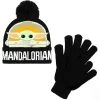 Bioworld Star Wars The Mandalorian Grogu Youth Beanie & Gloves Combo