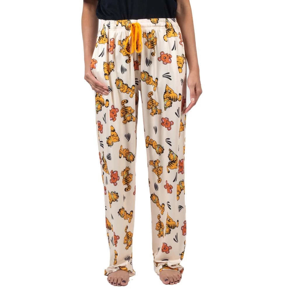 Bioworld Garfield Juniors All Over Print Sleep Pants 4 Bioworld Garfield Juniors All Over Print Sleep Pants