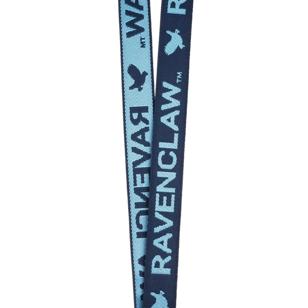 Bioworld Movies Harry Potter Ravenclaw Jacquard Metal Crest Lanyard 4 Bioworld Movies Harry Potter Ravenclaw Jacquard Metal Crest Lanyard