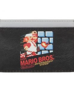 Bioworld Mario Series Nintendo 2 In 1 Bifold Wallet With Mario Bros Cartridge Card Holder