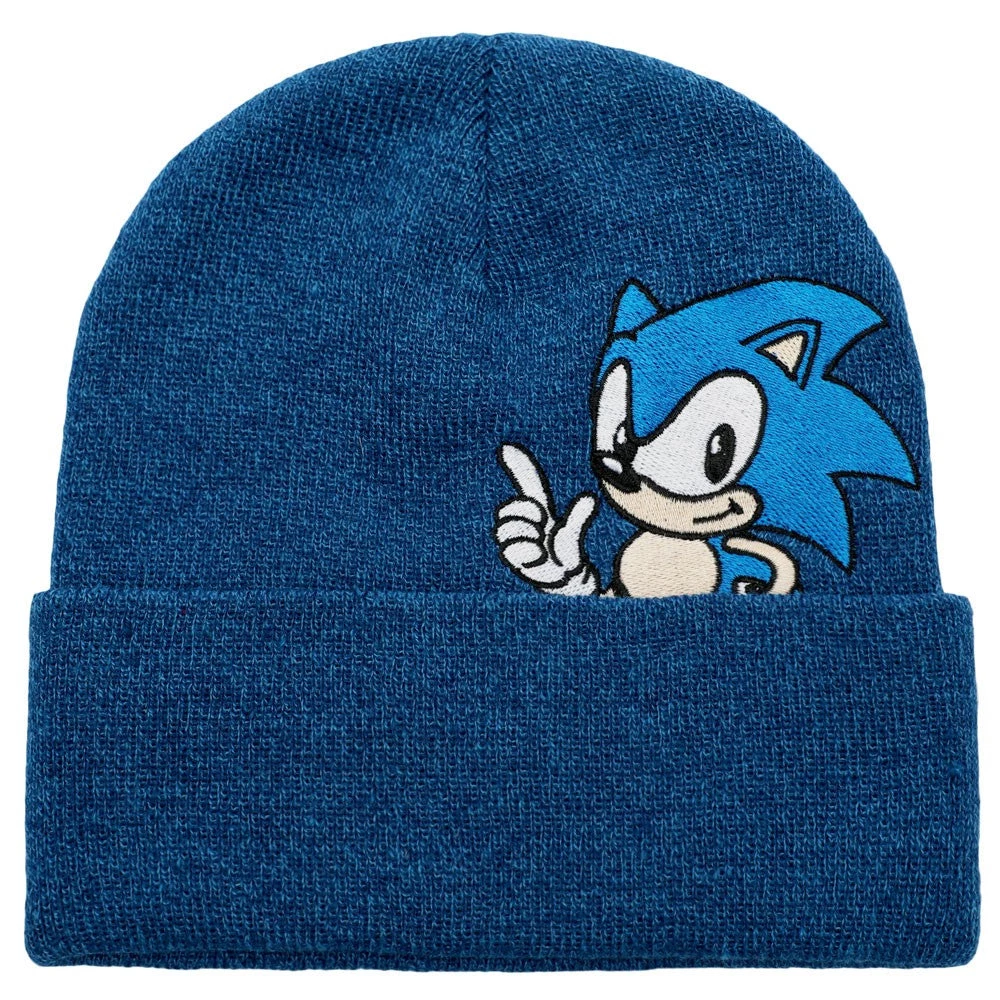 Bioworld Sonic The Hedgehog Peek-a-Boo Beanie 3 Bioworld Sonic The Hedgehog Peek-a-Boo Beanie