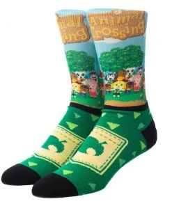 Bioworld Animal Crossing Sublimated Crew Sock
