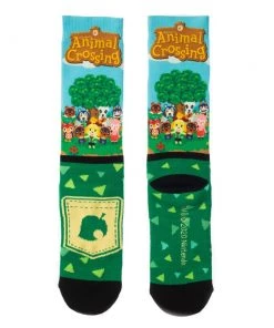 Bioworld Animal Crossing Sublimated Crew Sock