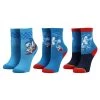 Bioworld Sonic Youth 3 Pack Crew Socks