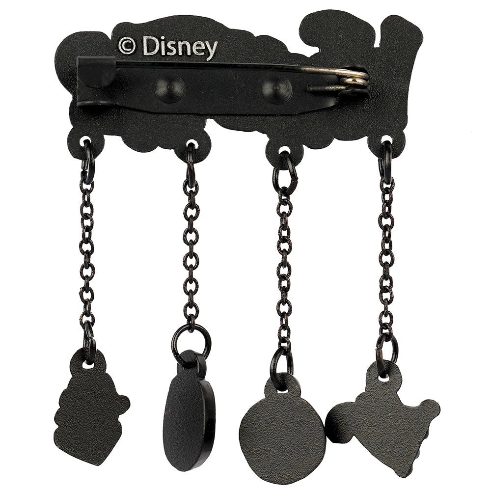 Bioworld The Nightmare Before Christmas "What's This" Charms Lapel Pin Disney 4 Bioworld The Nightmare Before Christmas "What's This" Charms Lapel Pin Disney