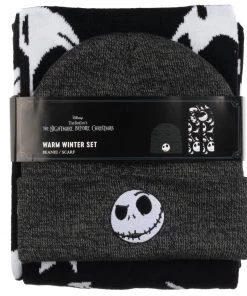 Bioworld Nightmare Before Christmas Beanie & Scarf Combo