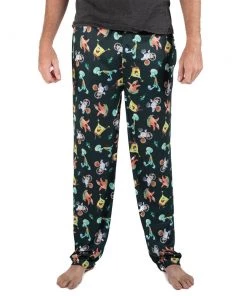 Bioworld Pajamas Spongebob All Of Printed Sleep Pants
