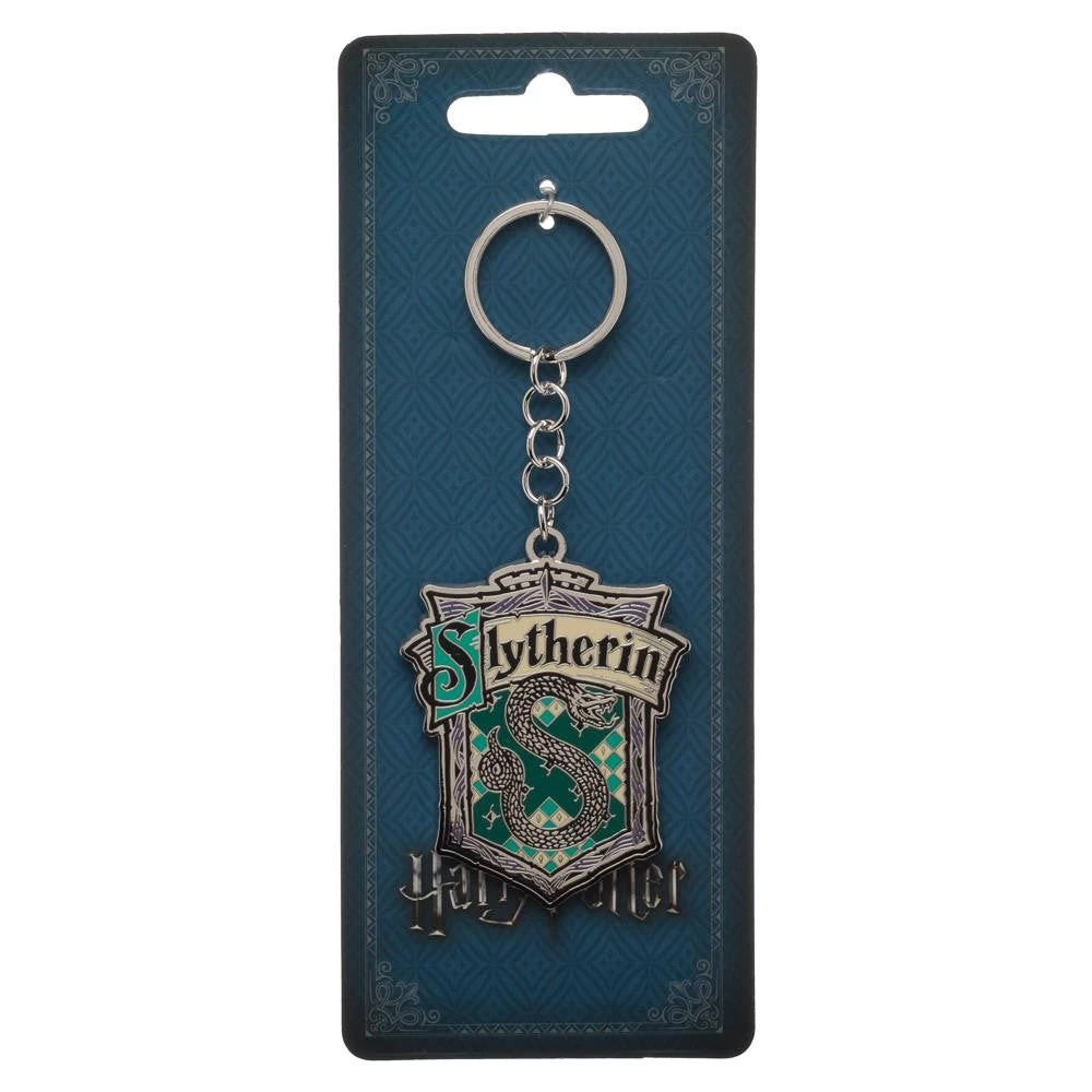 Bioworld Harry Potter Slytherin House Metal Keychain Movies 4 Bioworld Harry Potter Slytherin House Metal Keychain Movies