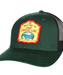 Bioworld Friday The 13th Camp Crystal Lake Patch Trucker Hat