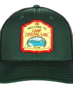 Bioworld Friday The 13th Camp Crystal Lake Patch Trucker Hat