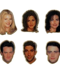 Bioworld Friends Friend Heads Lapel Pin Pack