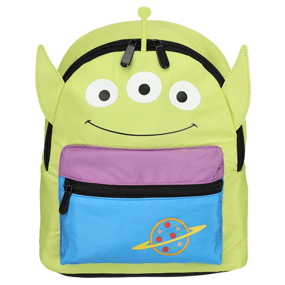 Bioworld Disney Pixar Toy Story Little Green Men Decorative 3D Mini Backpack 3 Bioworld Disney Pixar Toy Story Little Green Men Decorative 3D Mini Backpack