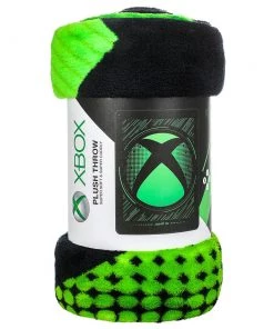 Bioworld Video Games XBOX Logo Digital Fleece Throw