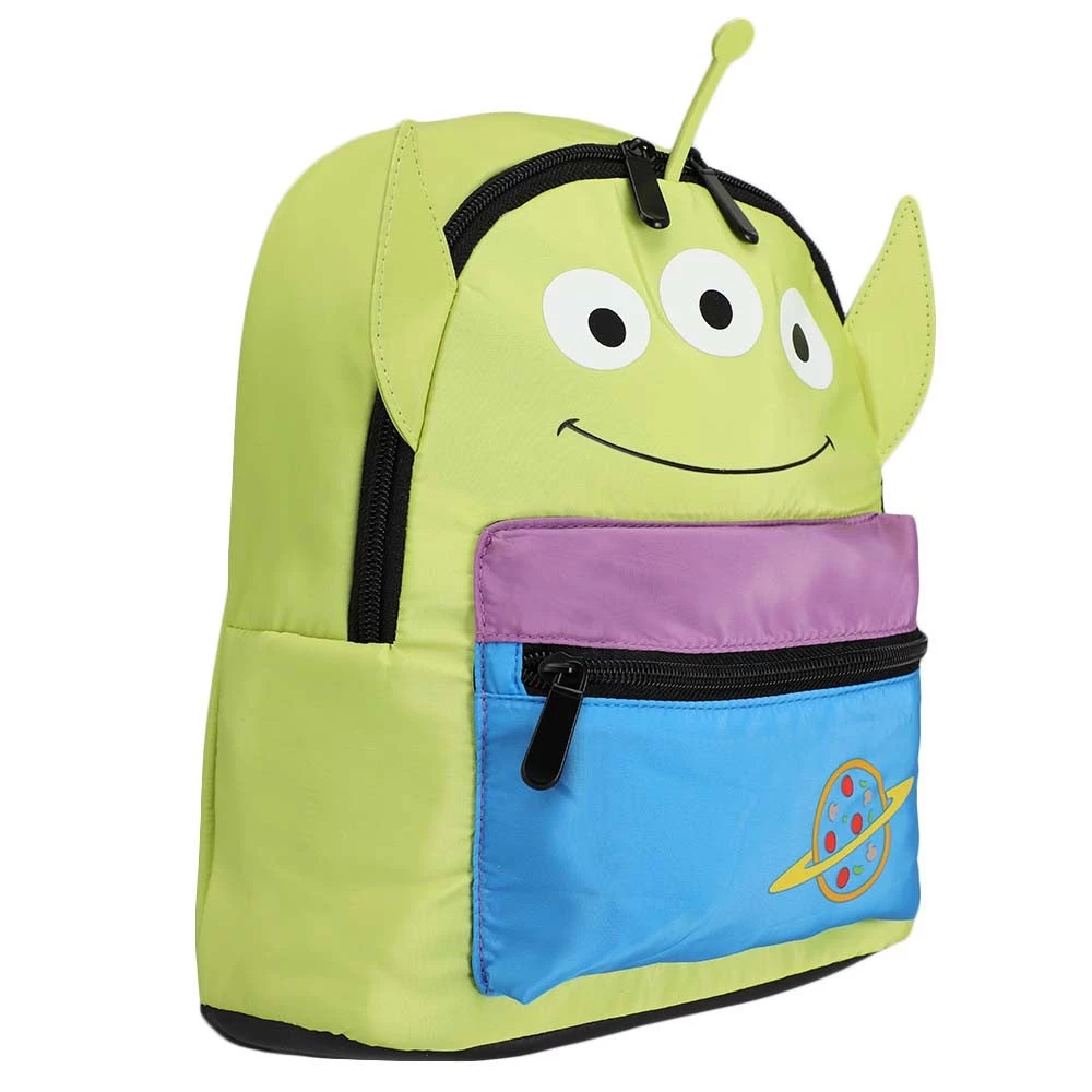 Bioworld Disney Pixar Toy Story Little Green Men Decorative 3D Mini Backpack 5 Bioworld Disney Pixar Toy Story Little Green Men Decorative 3D Mini Backpack