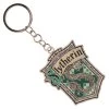 Bioworld Harry Potter Slytherin House Metal Keychain Movies