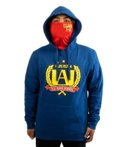 Bioworld My Hero Academia Lightweight Hoodie With Built-in Gaiter