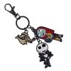 Bioworld The Nightmare Before Christmas Multi-Character Enamel Keychain