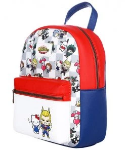 Bioworld My Hero Academia X Sanrio Color Block Mini Backpack