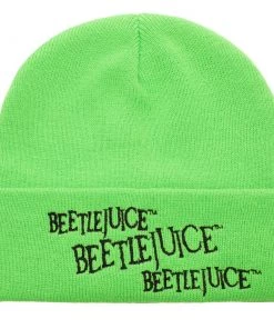 Bioworld Movies Beetlejuice Neon Logo Beanie
