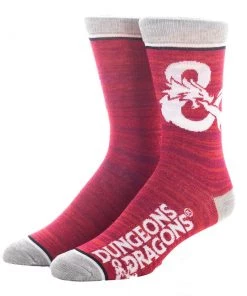 Bioworld Dungeons & Dragons 3 Pair Pack Crew Socks 10 Bioworld Dungeons & Dragons 3 Pair Pack Crew Socks