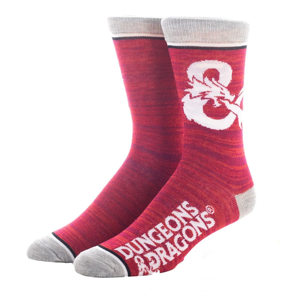 Bioworld Dungeons & Dragons 3 Pair Pack Crew Socks 5 Bioworld Dungeons & Dragons 3 Pair Pack Crew Socks