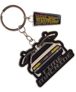 Bioworld Movies Back To The Future Multi-Charm Keychain