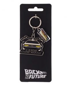 Bioworld Movies Back To The Future Multi-Charm Keychain