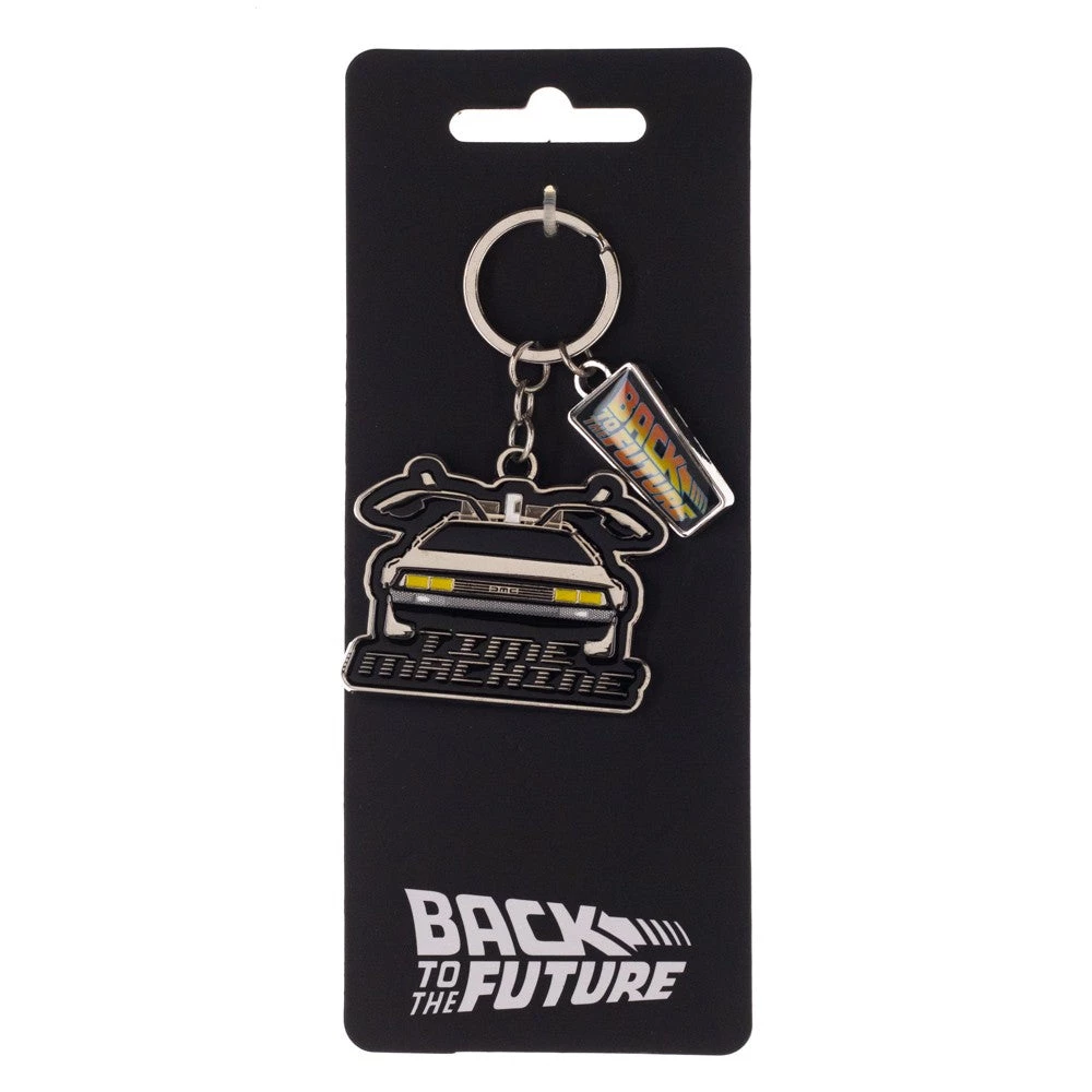 Bioworld Movies Back To The Future Multi-Charm Keychain 3 Bioworld Movies Back To The Future Multi-Charm Keychain