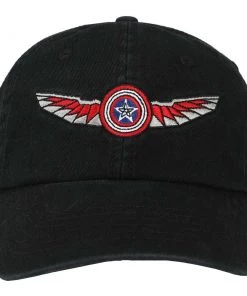 Bioworld The Falcon And The Winter Soldier Embroidered Hat 8 Bioworld The Falcon And The Winter Soldier Embroidered Hat