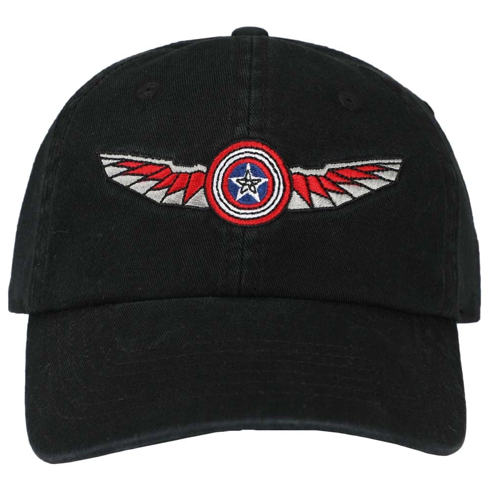 Bioworld The Falcon And The Winter Soldier Embroidered Hat 5 Bioworld The Falcon And The Winter Soldier Embroidered Hat