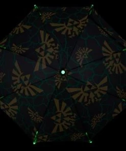 Bioworld The Legend Of Zelda - Light Up Umbrella With Flashlight Handle Video Games