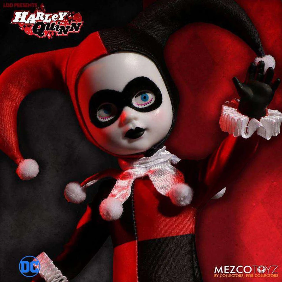 Mezco DC Harley Quinn Living Dead Doll Figure 4 Mezco DC Harley Quinn Living Dead Doll Figure