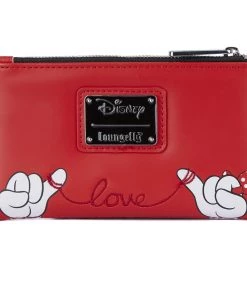 Loungefly Disney Mickey And Minnie Valentines Flap Wallet