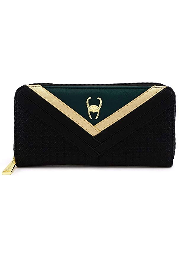 Loungefly X Marvel Loki Zip-Around Wallet 3 Loungefly X Marvel Loki Zip-Around Wallet