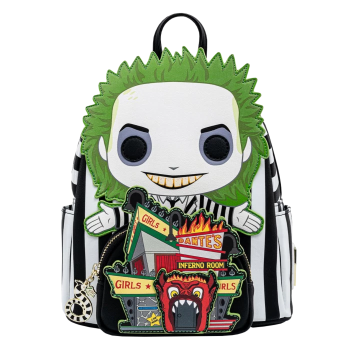 Loungefly Beetlejuice Dante's Inferno Mini Backpack 3 Loungefly Beetlejuice Dante's Inferno Mini Backpack