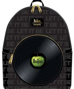 Loungefly The Beatles Let It Be Vinyl Record Mini Backpack