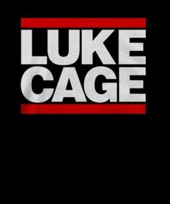 Impact Marvel Comics - Luke Cage - Logo Adult Fitted T-Shirt